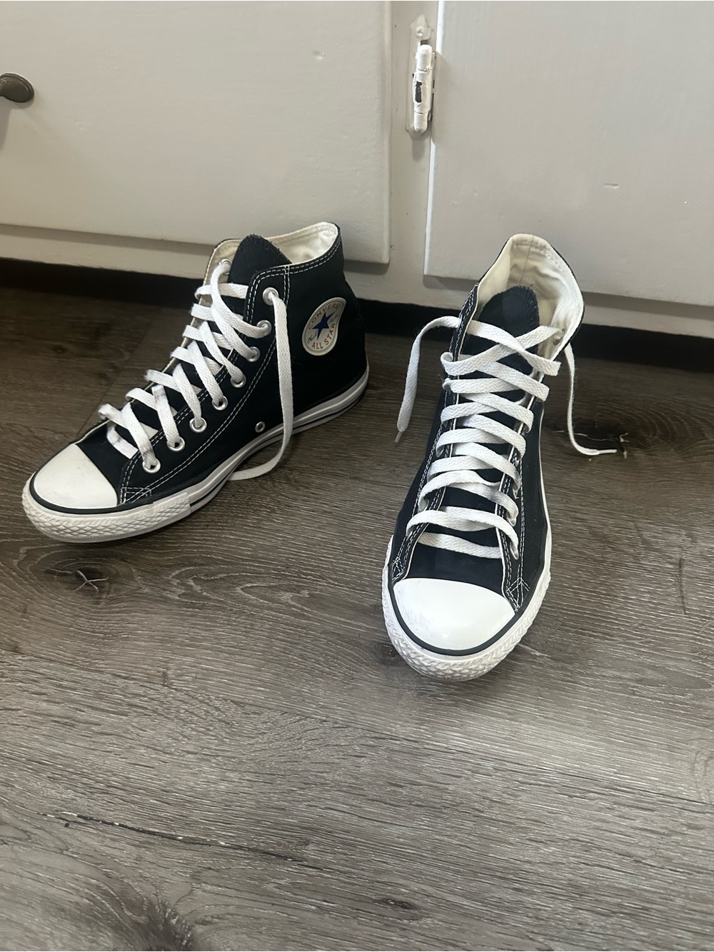 Converse Black and White Low-Top Sneaker - Picture 2 of 8
